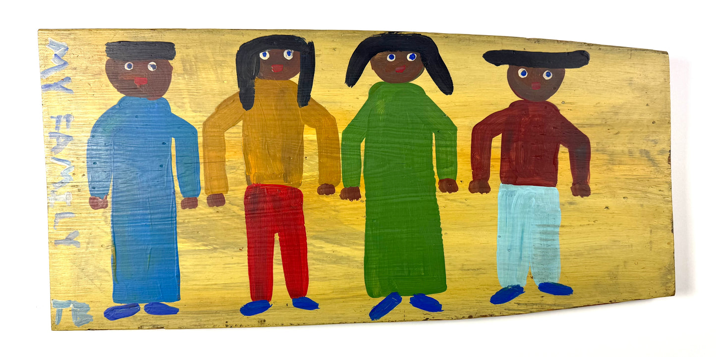 Tim Brown Painting - My Family, 1960