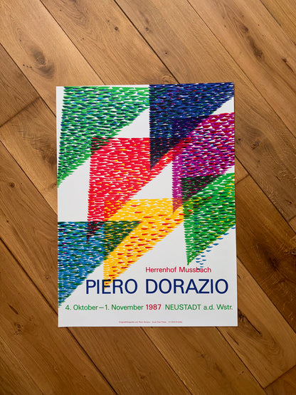 Original Piero Dorazio Lithograph 1987