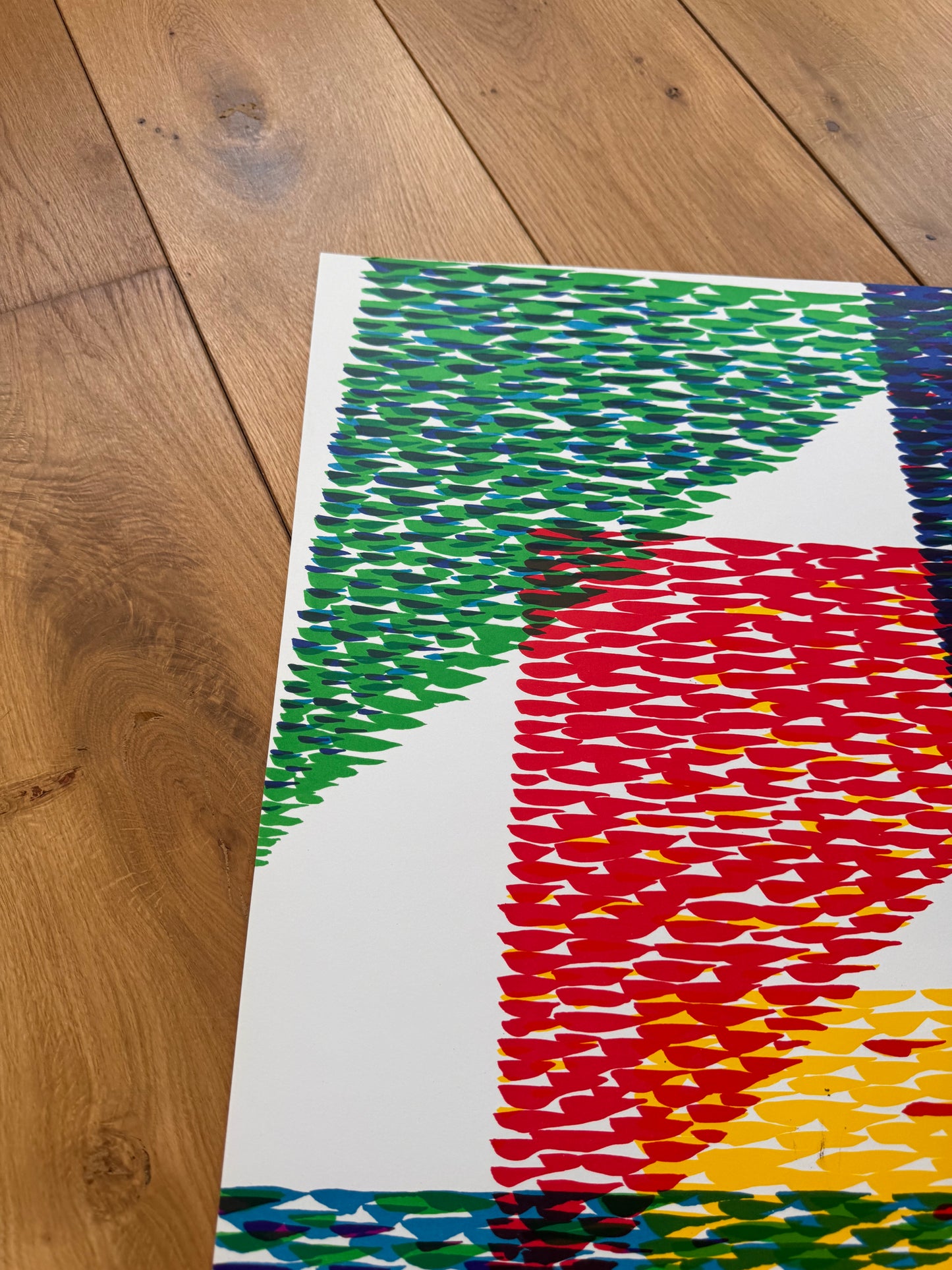 Original Piero Dorazio Lithograph 1987