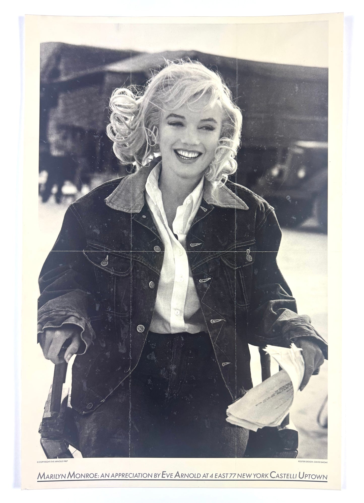 Original Vintage Marilyn Monroe Poster - Eve Arnold, 1960
