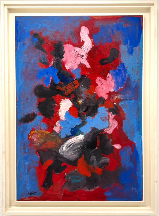 John von Wicht Painting - Growing, New York, 1963