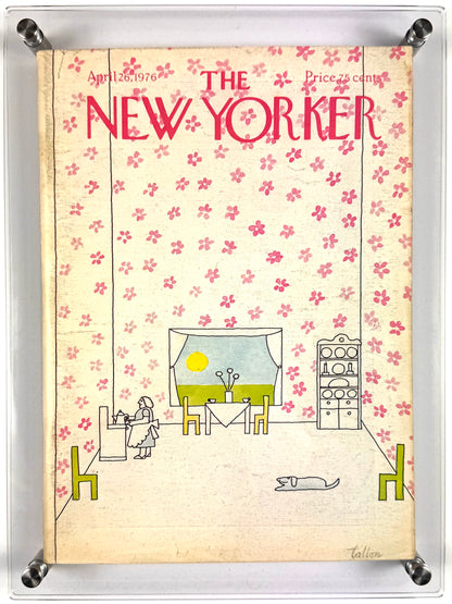 Framed Vintage The New Yorker Magazine - April 26, 1976
