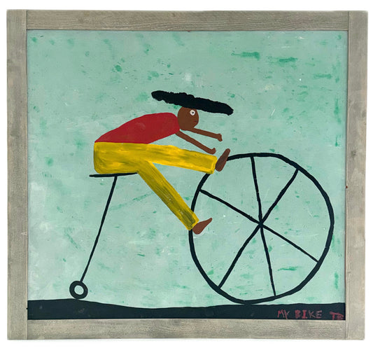 Tim Brown Painting - My Bike, 1980s