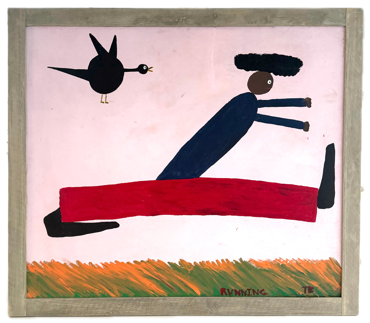 Tim Brown Painting - Running, 1980s