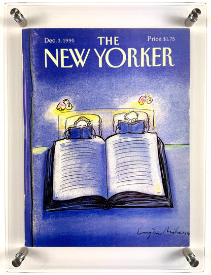Framed Vintage The New Yorker Magazine, Dec. 3, 1990