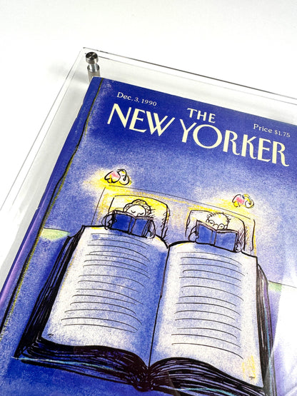 Framed Vintage The New Yorker Magazine, Dec. 3, 1990