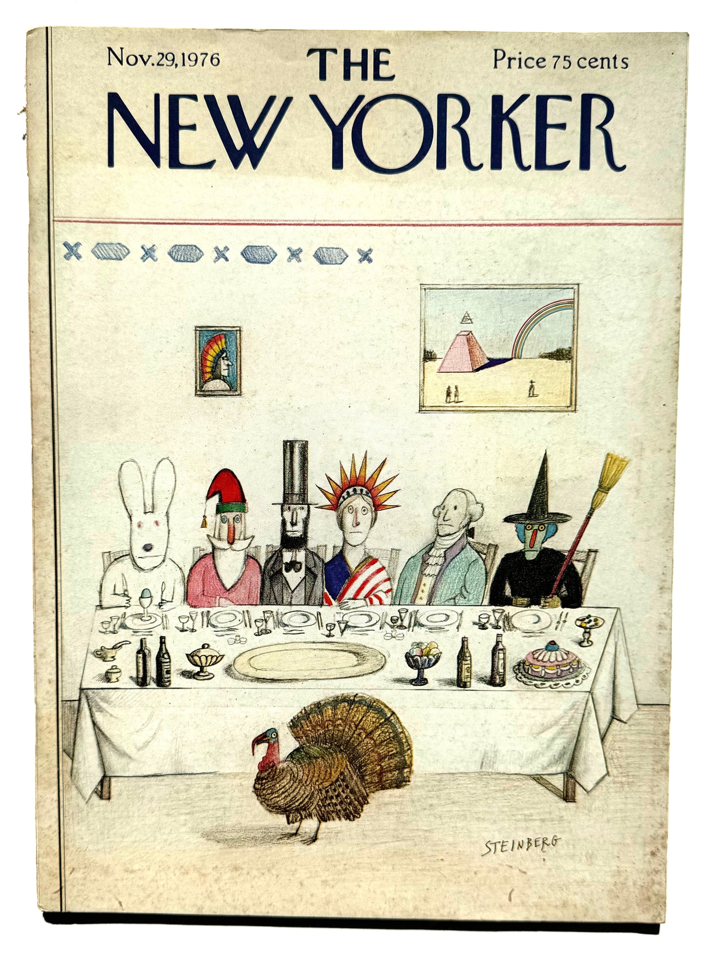 Framed Vintage The New Yorker Magazine - Nov. 29, 1976