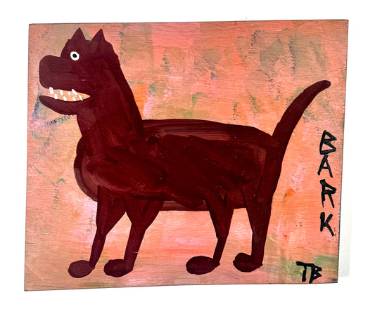 Tim Brown Painting - Bark, 1980s