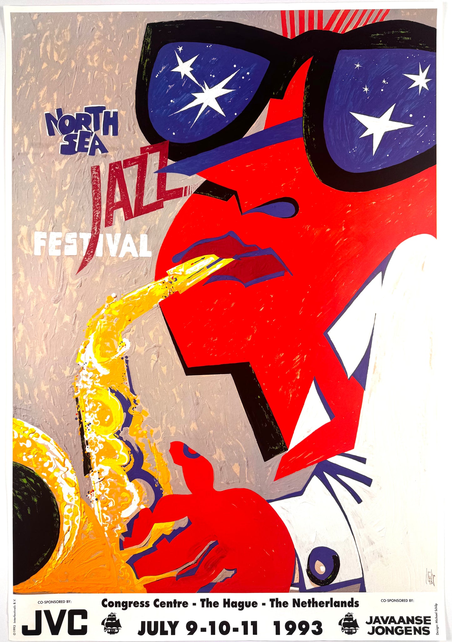 Original North Sea Jazz Festival Poster, 1993