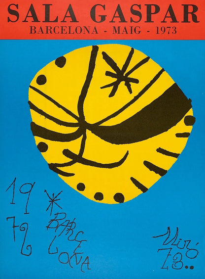 Original Joan Miró Poster - 1973