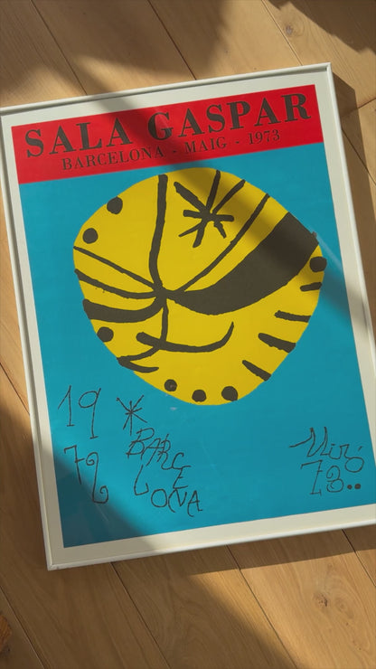 Original Joan Miró Poster - 1973